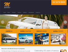 Tablet Screenshot of murrell.com.au
